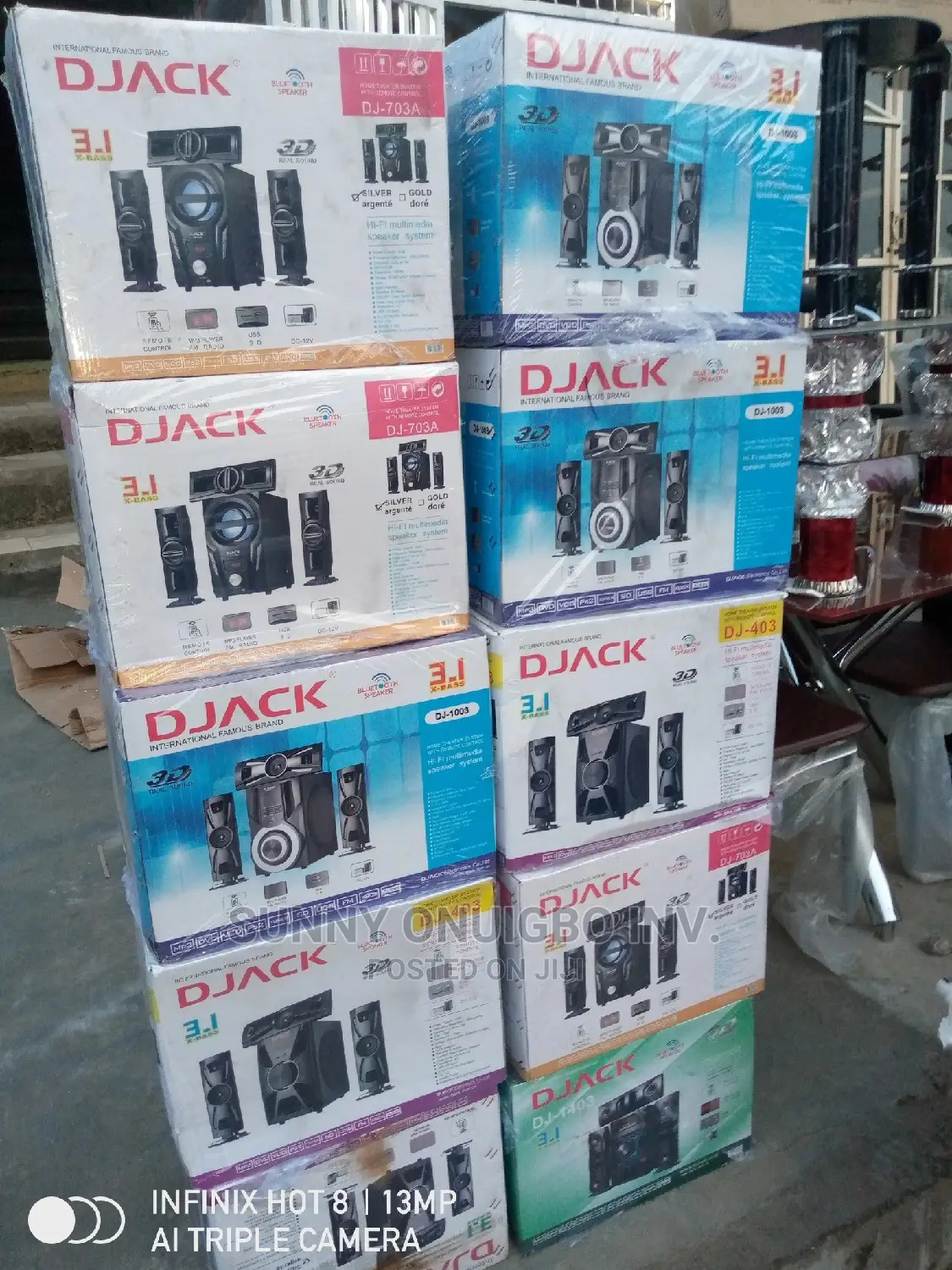 Djack 3.1 Bluetooth Home Sound System.