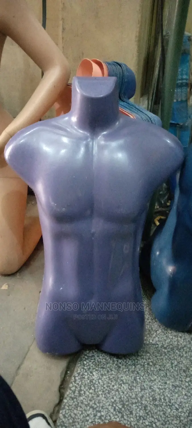 Male Plastic Hanger Mannequins With Hooks