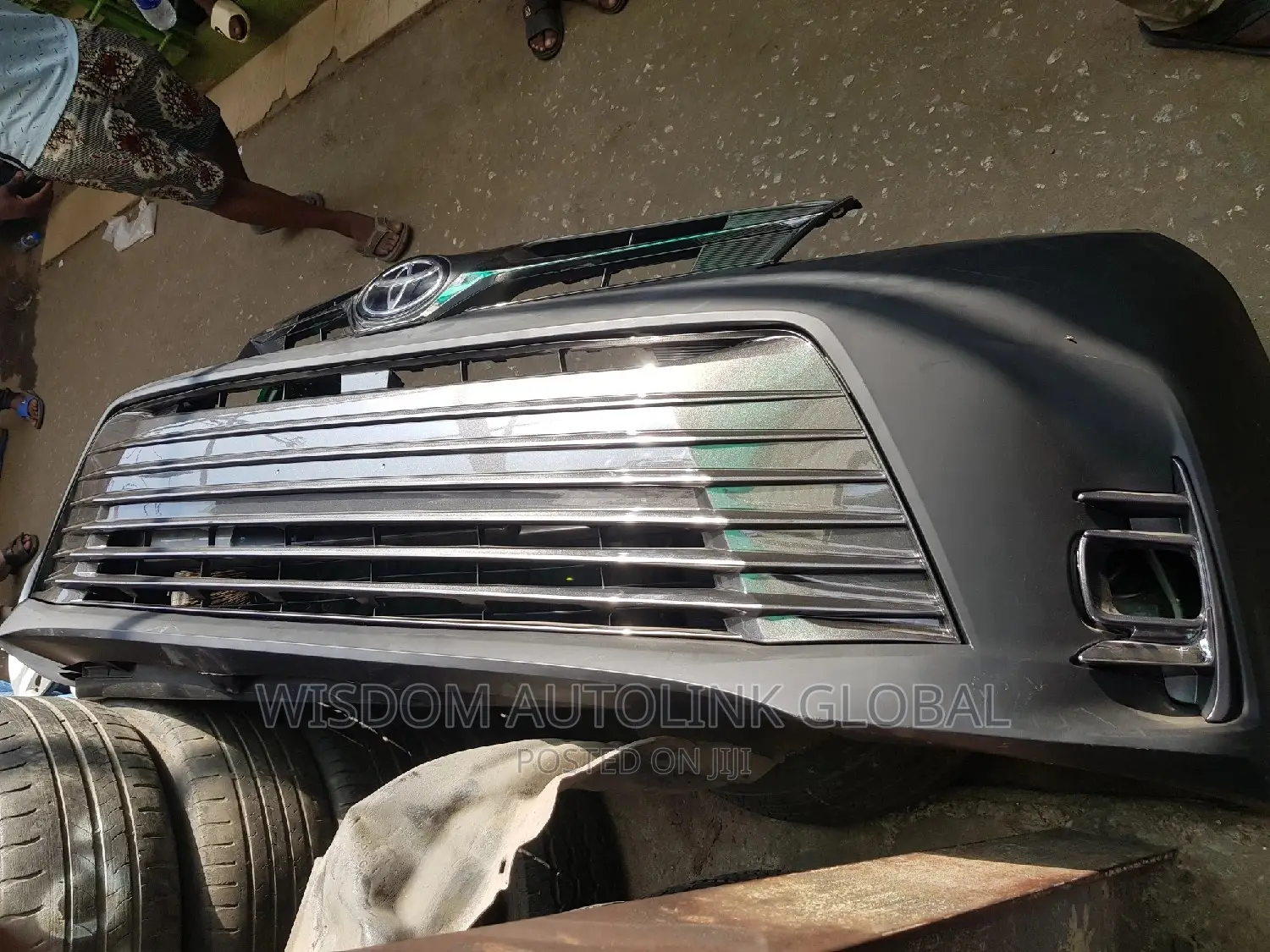 Complete Front Bumper for Toyota Sienna 2019 Sports Edition