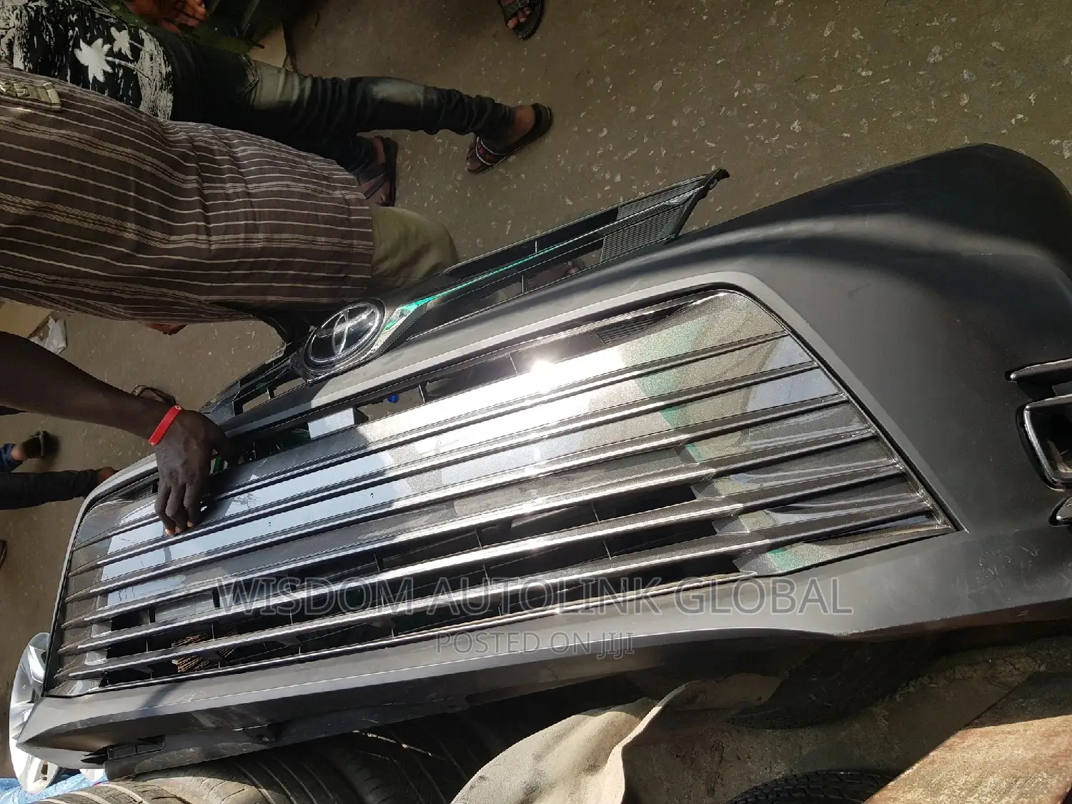 Complete Front Bumper for Toyota Sienna 2019 Sports Edition