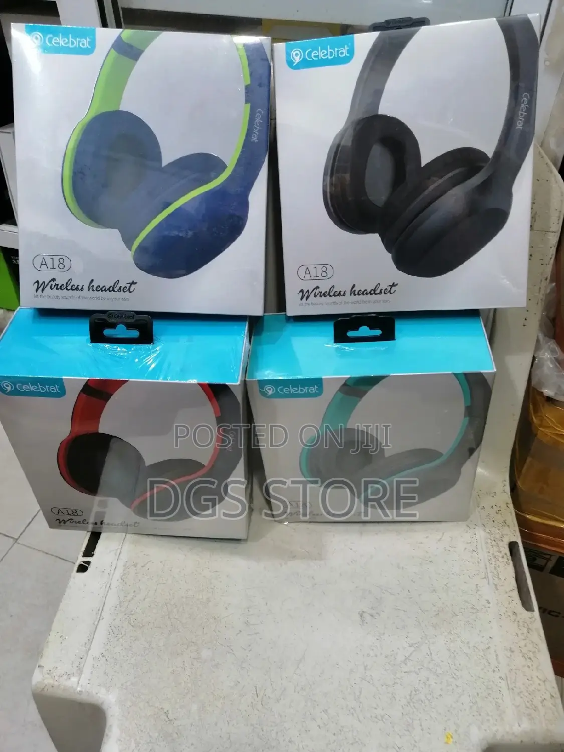 Celebrat A18 Bluetooth Headphone