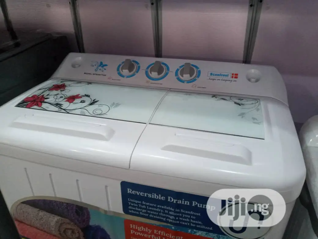Scanfrost Twin Tub Washing Machine 6.8kg SFWMTTD