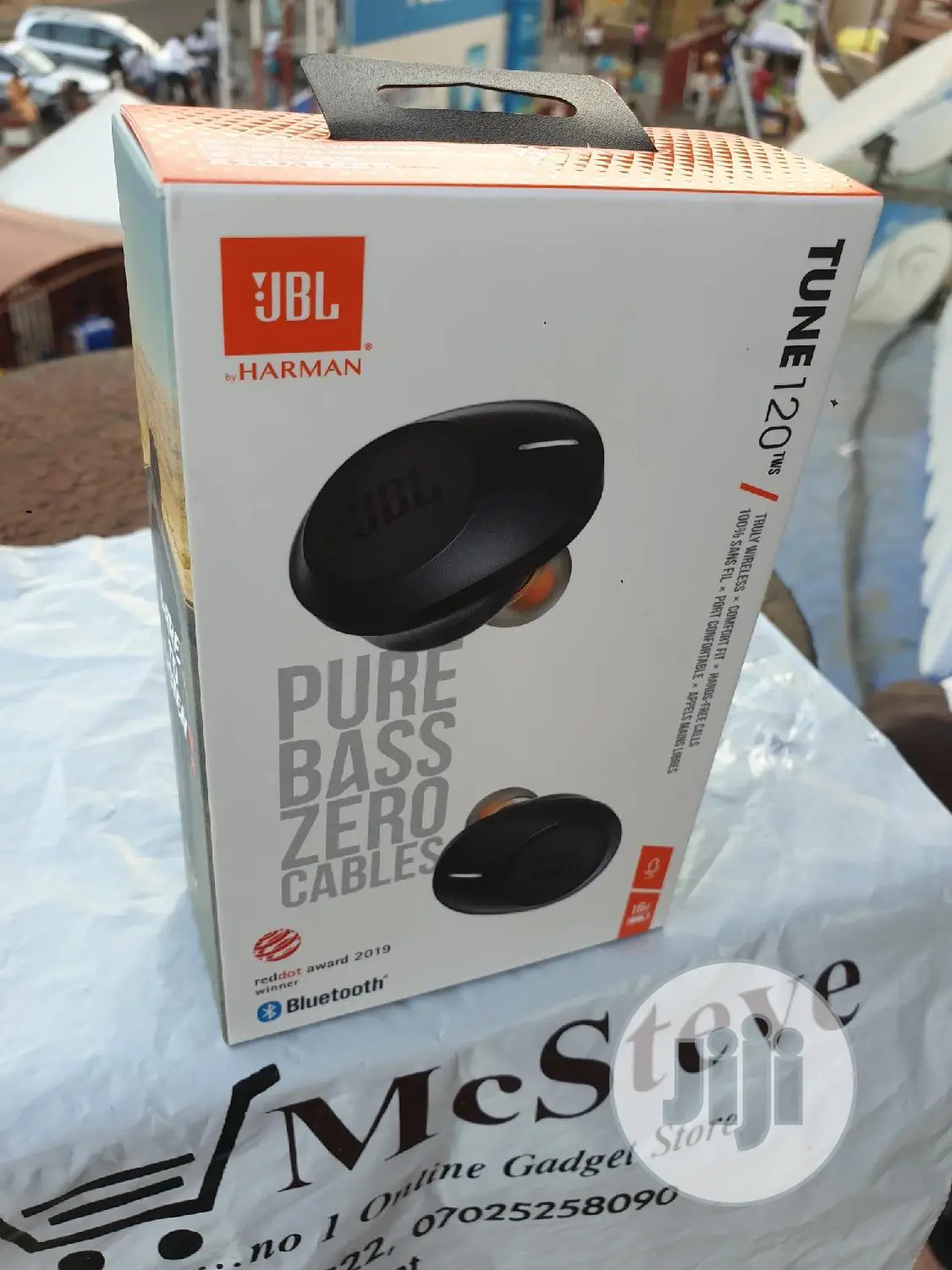 JBL Tune 120 Pure Bass 100% Original