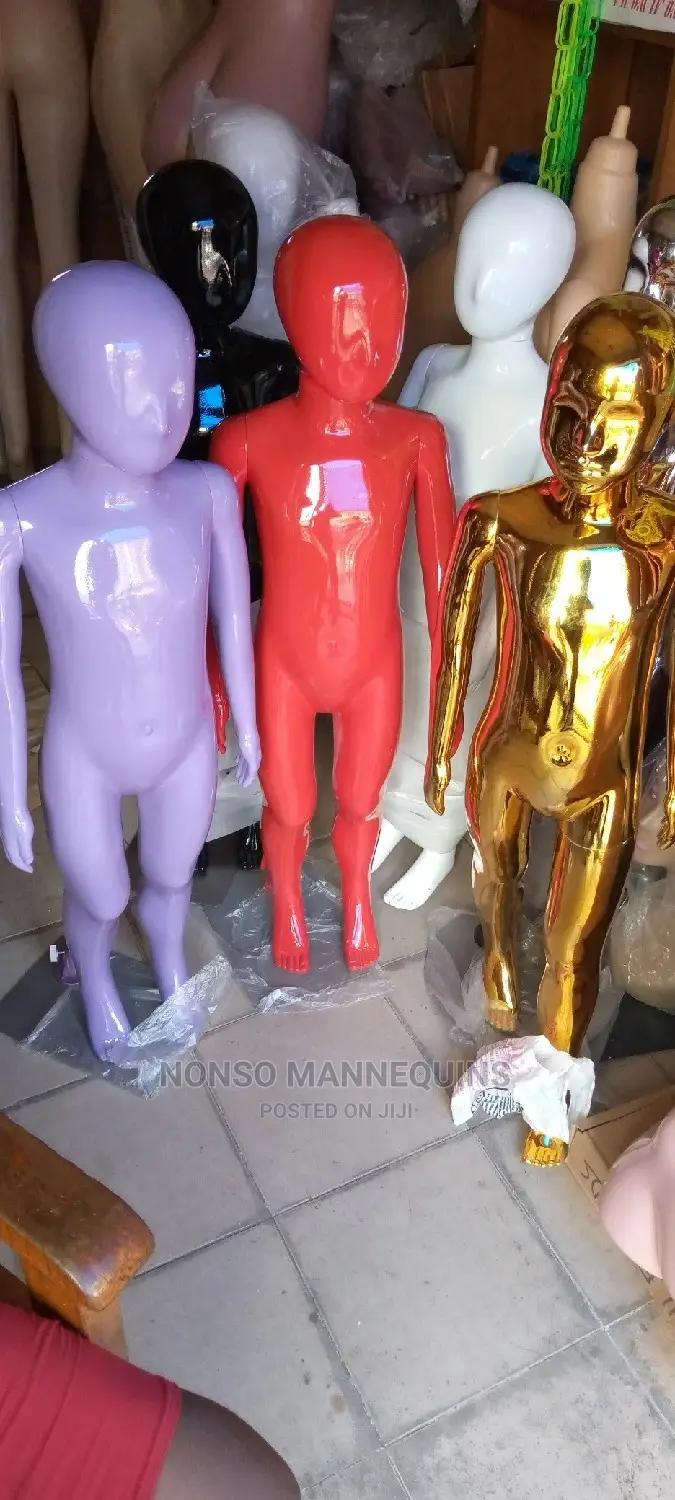 Different Colors Kids Display Mannequins