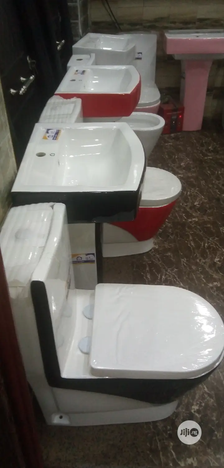 Executive Mixed Coloured England Water Closets.