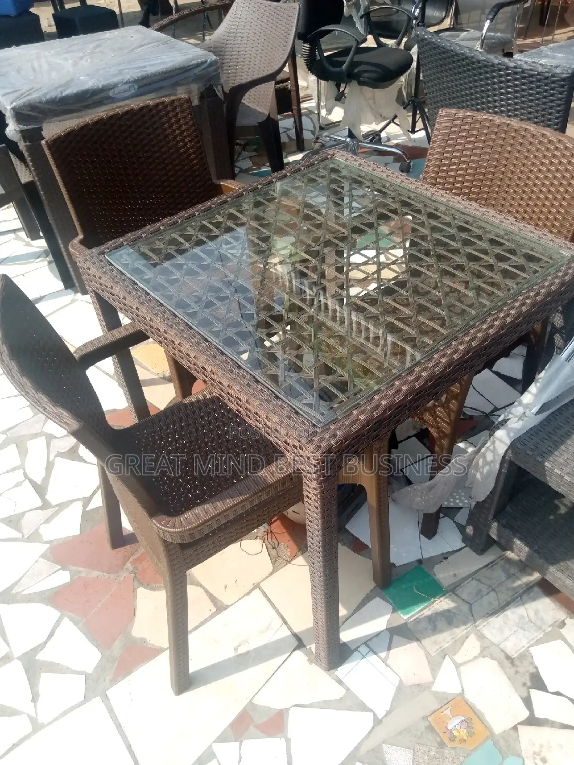 Out Door Table and Chairs