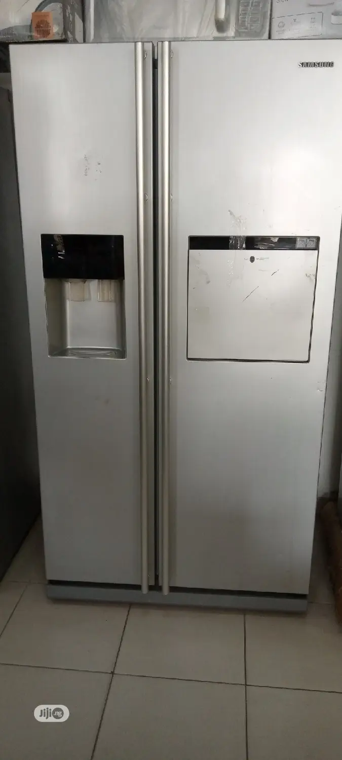 Double Door Fridge With Dispenser