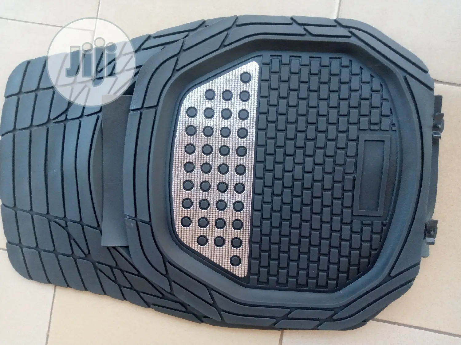 Black Floor Mat