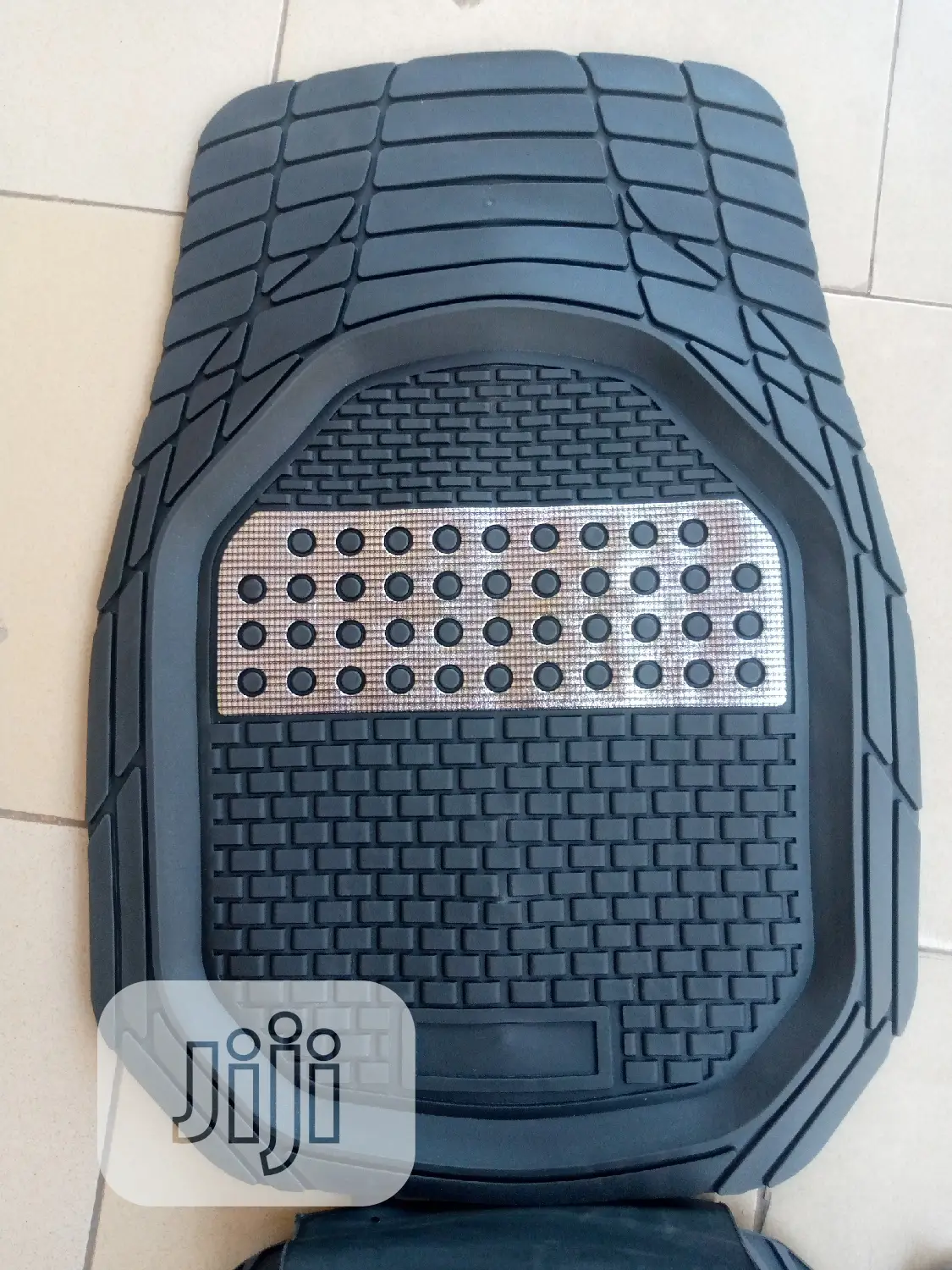 Black Floor Mat