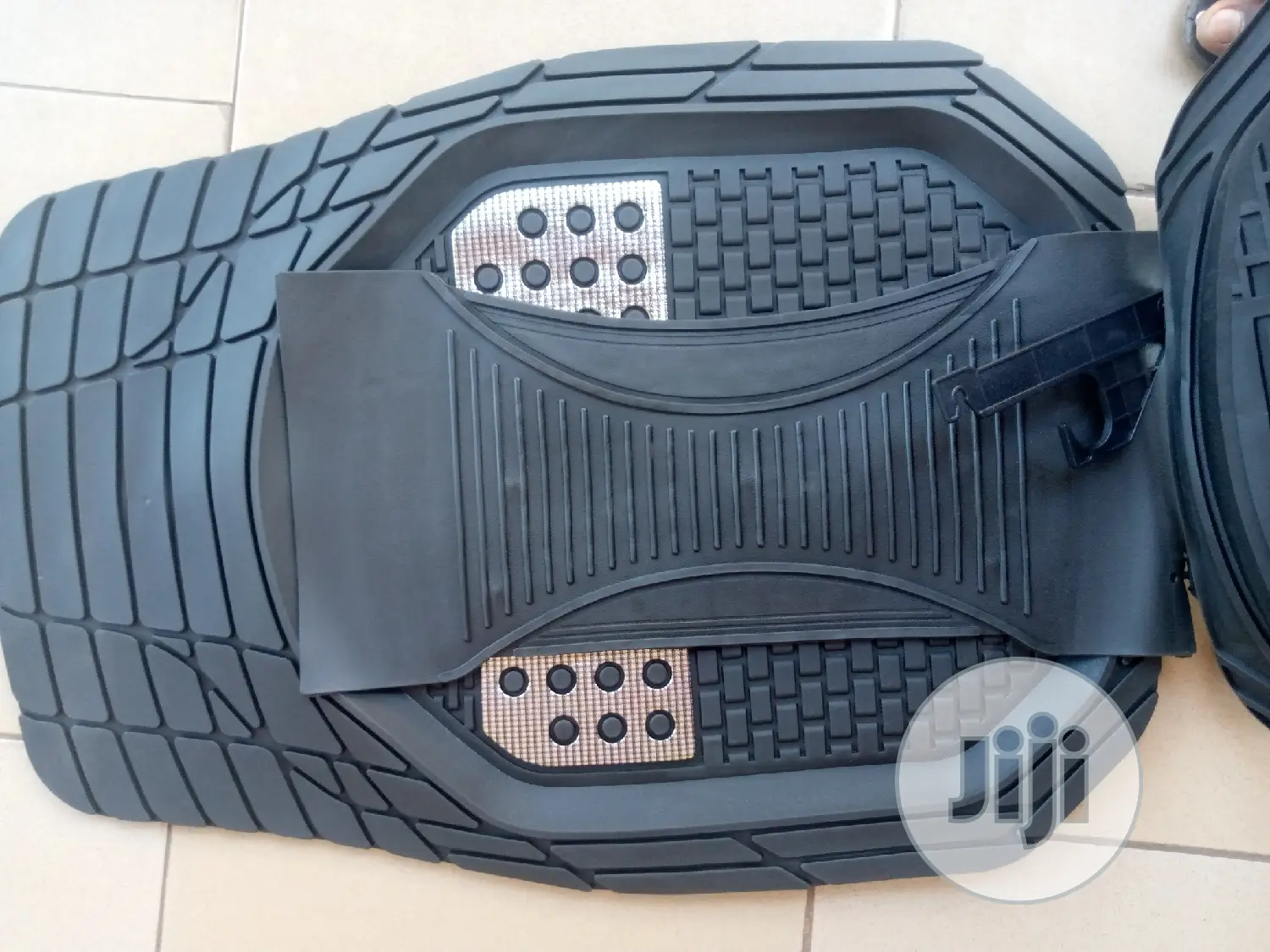Black Floor Mat