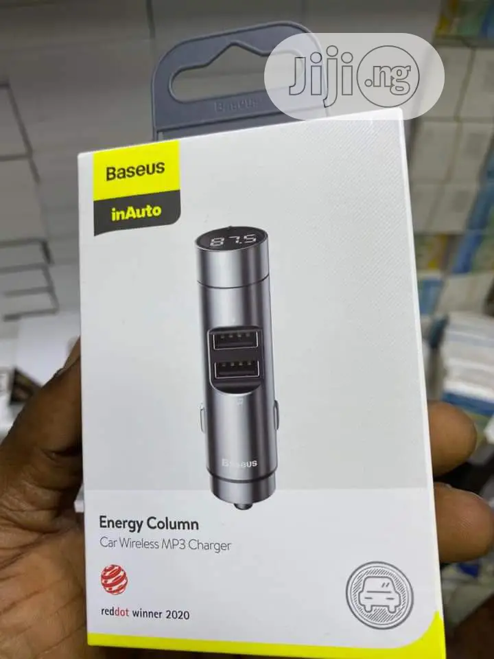 Baseus Energy Column Bluetooth FM Transmitter Car Charger