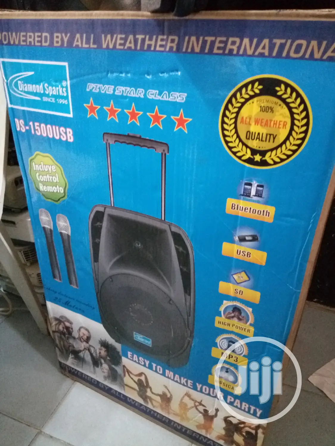 Amazing Sound on Diamond Spark Giant PA System in Lagos