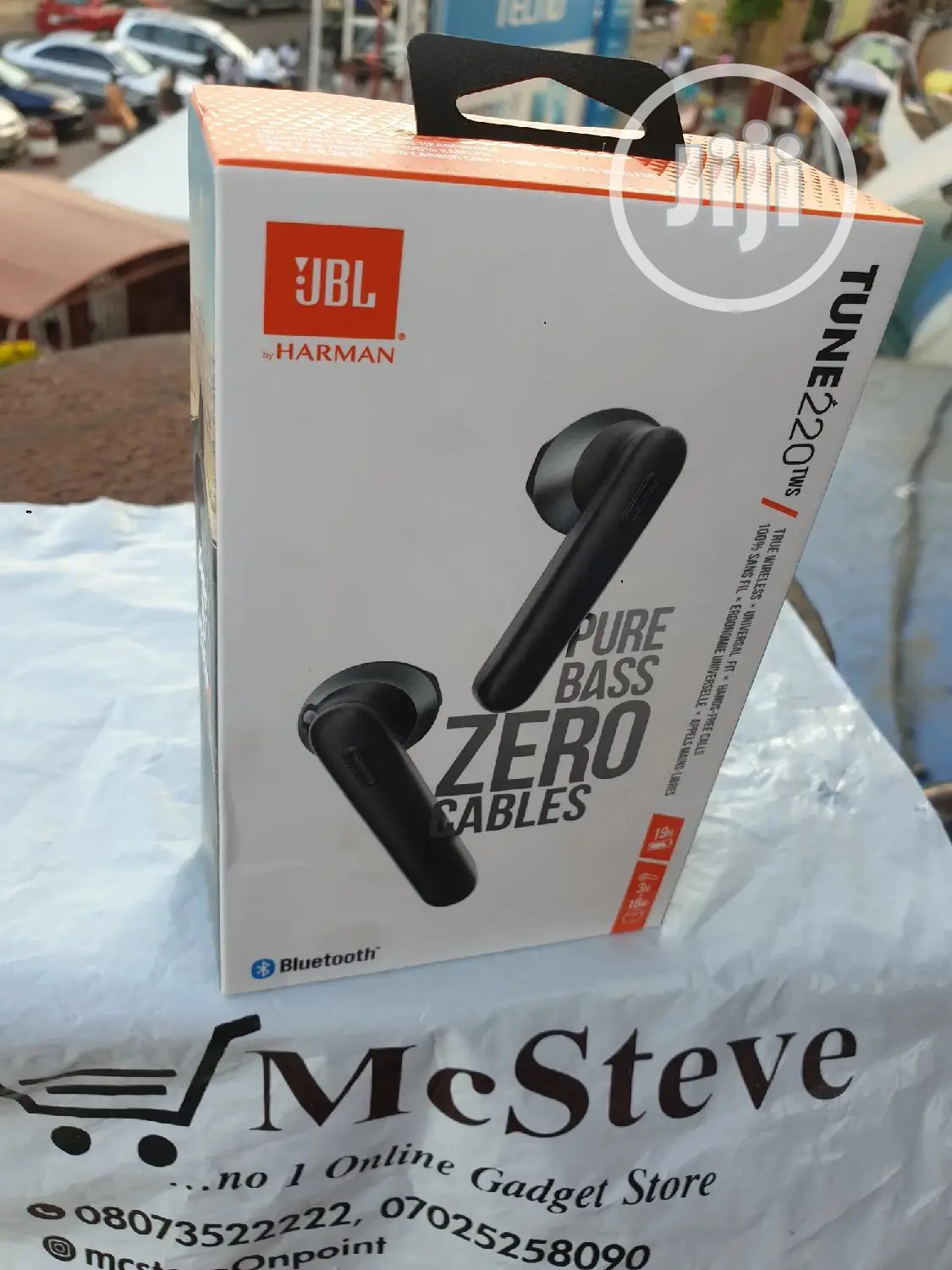 JBL Tune 220 Pure Bass Wireless Earpods 100% Original