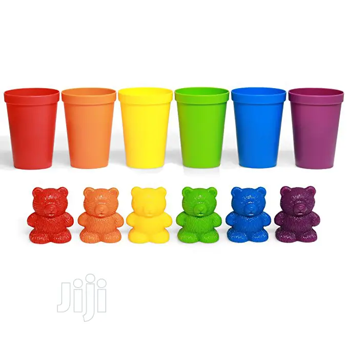 Counting Bears Color Sorting Homeschool Montessori Maths Lea
