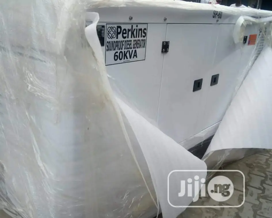 60 Kva New Perkins Lister Sound Proof Generators, 60kva