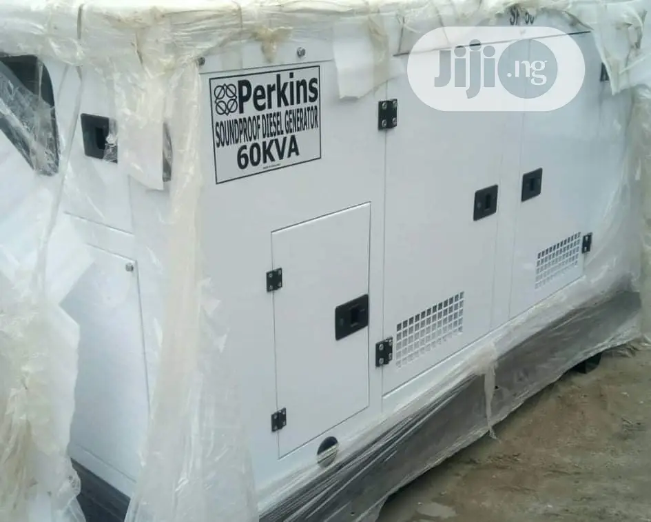 60 Kva New Perkins Lister Sound Proof Generators, 60kva