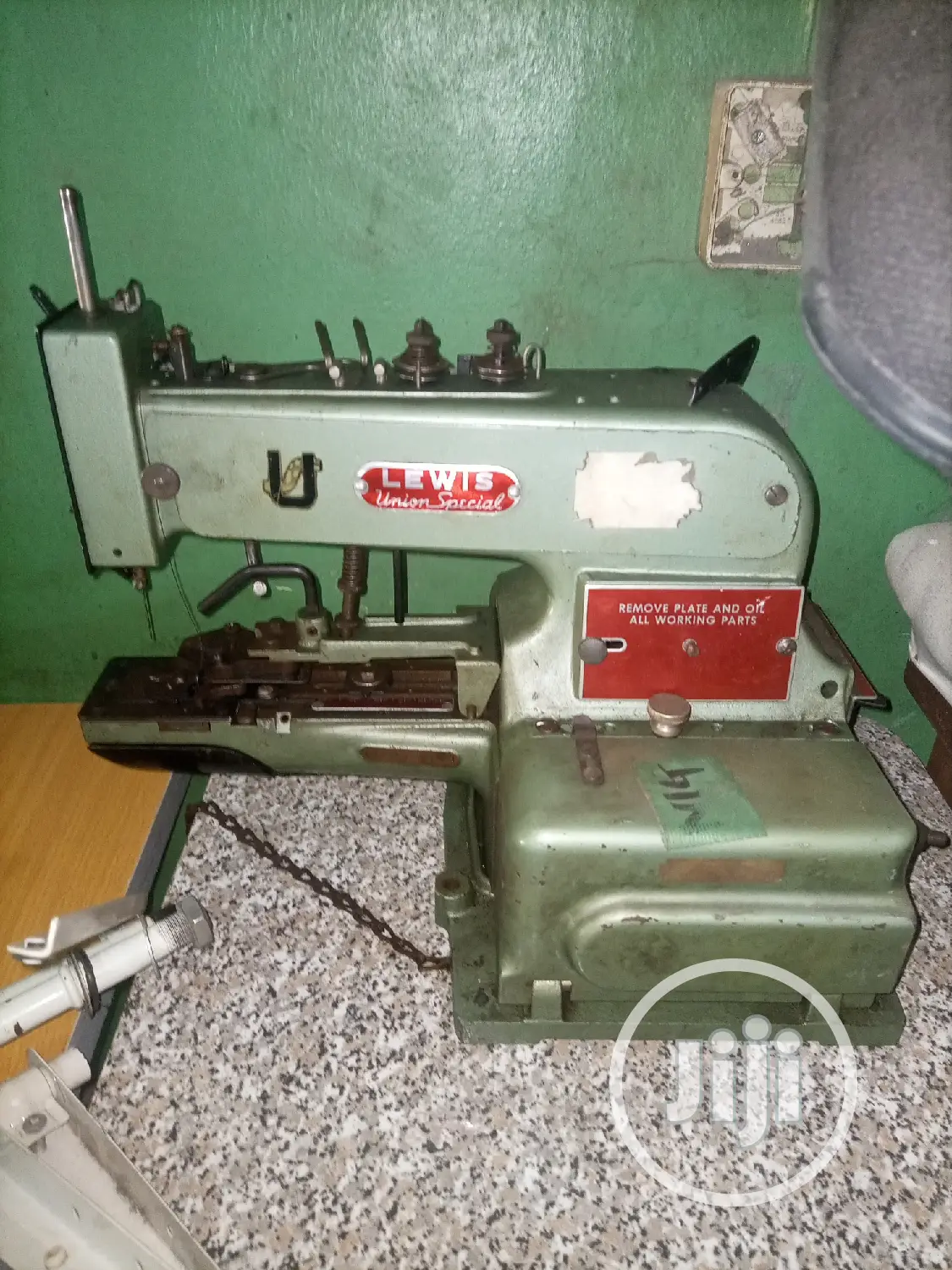 Lewis Industrial Button Tacker