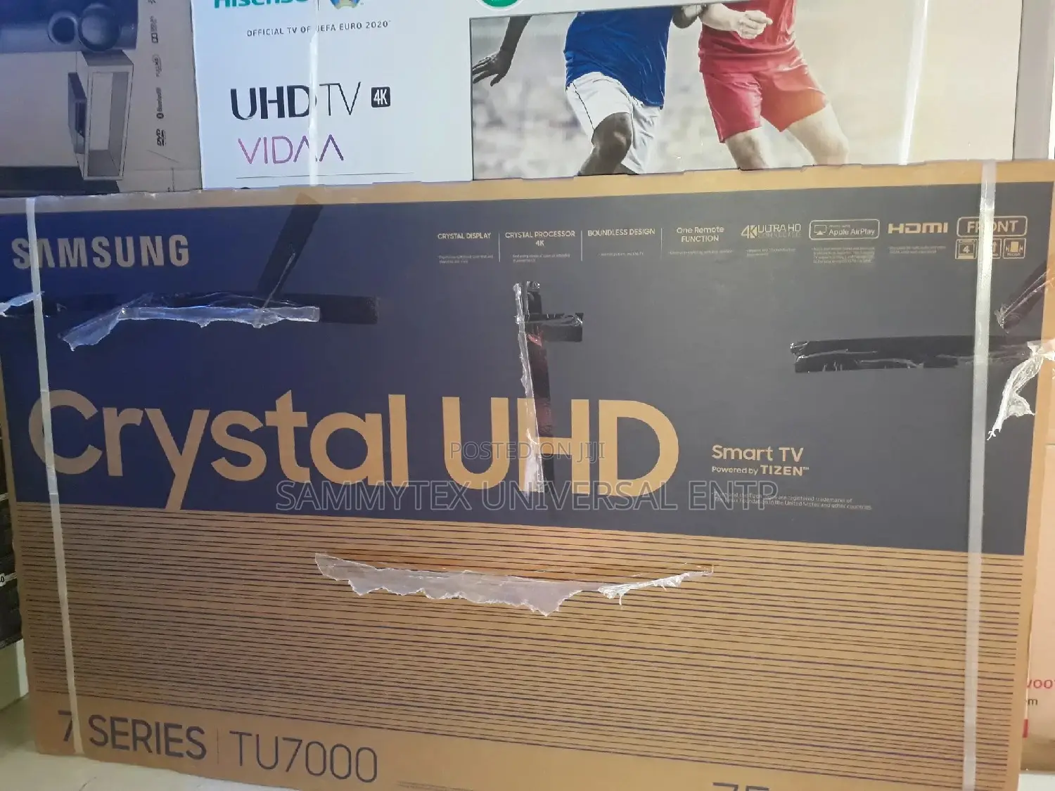 Brand New Samsung Uhd Smart Led Tv 75" Wit 2yrs Warrnty Sign