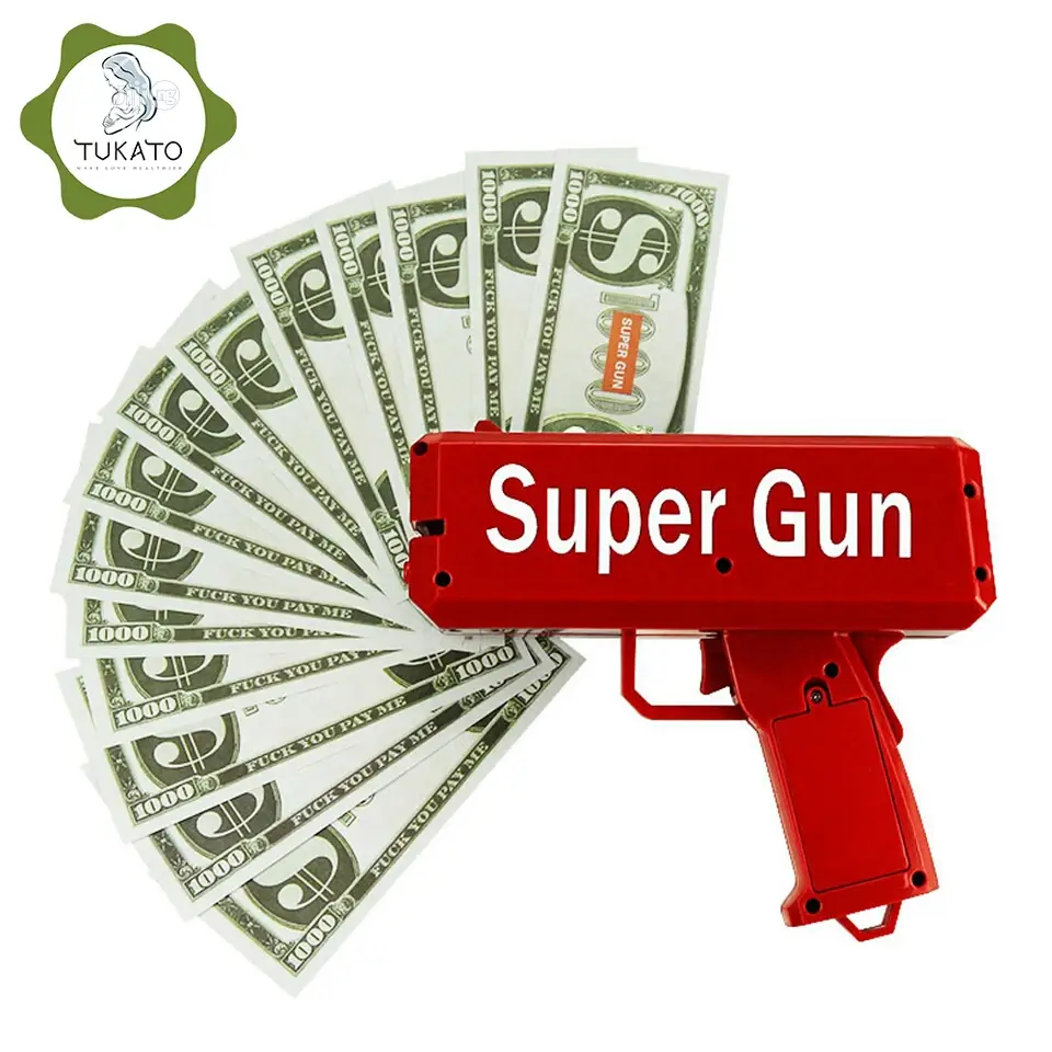 Make It Rain Money Gun Red