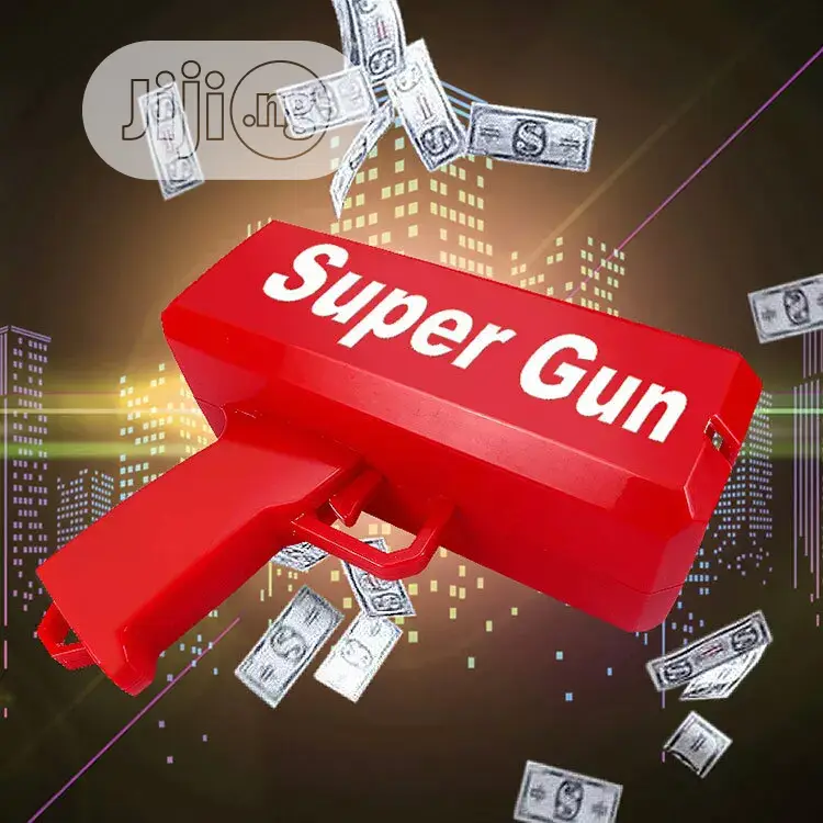 Money Gun Spit Banknotes