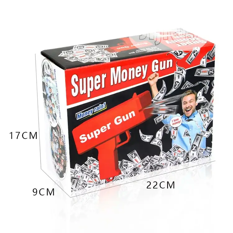 Money Gun Spit Banknotes