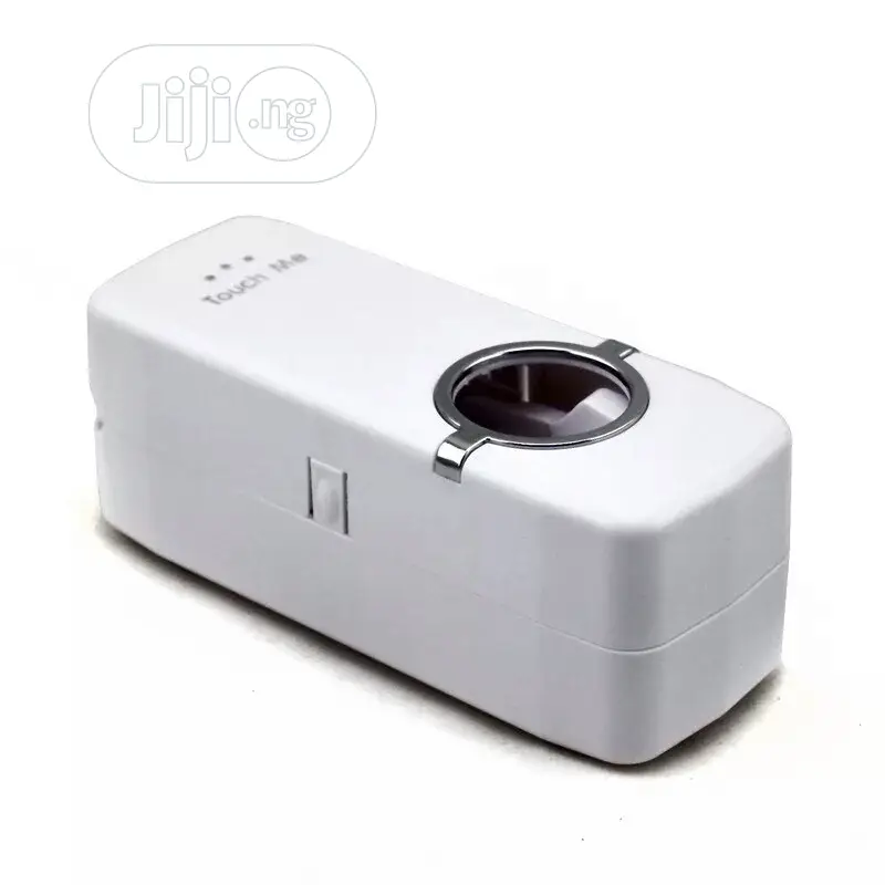 White Automatic Toothpaste Dispenser + 5toothbrush