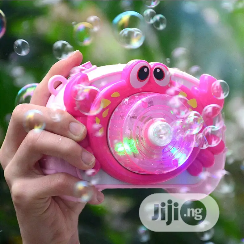 Children New Camera Bubble Blowing Toys Electric
