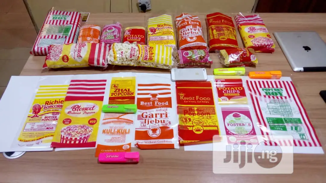 Doughnut Popcorn Cake Potato Garri Nylon Branding
