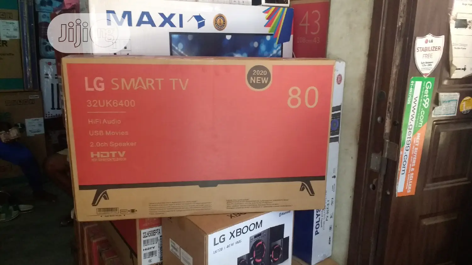 LG 32" Frameless UHD Smart LED TV (32uk6400) 2yrs Warranty