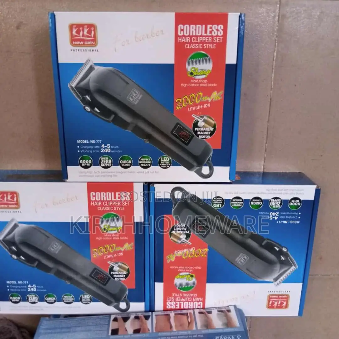 Cordless Rechargeable Hair Clipper