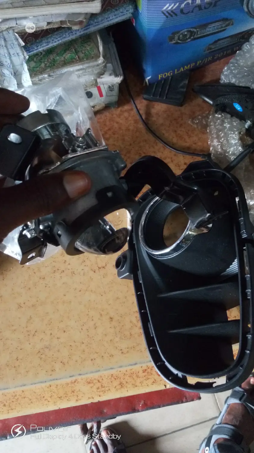 Fog Lamp With Cover Set for Kia Rio 2019 Model