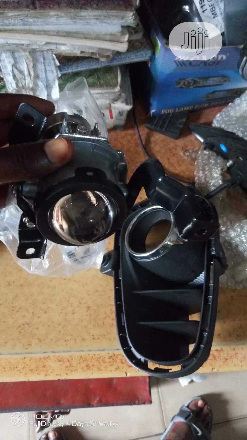 Fog Lamp With Cover Set for Kia Rio 2019 Model