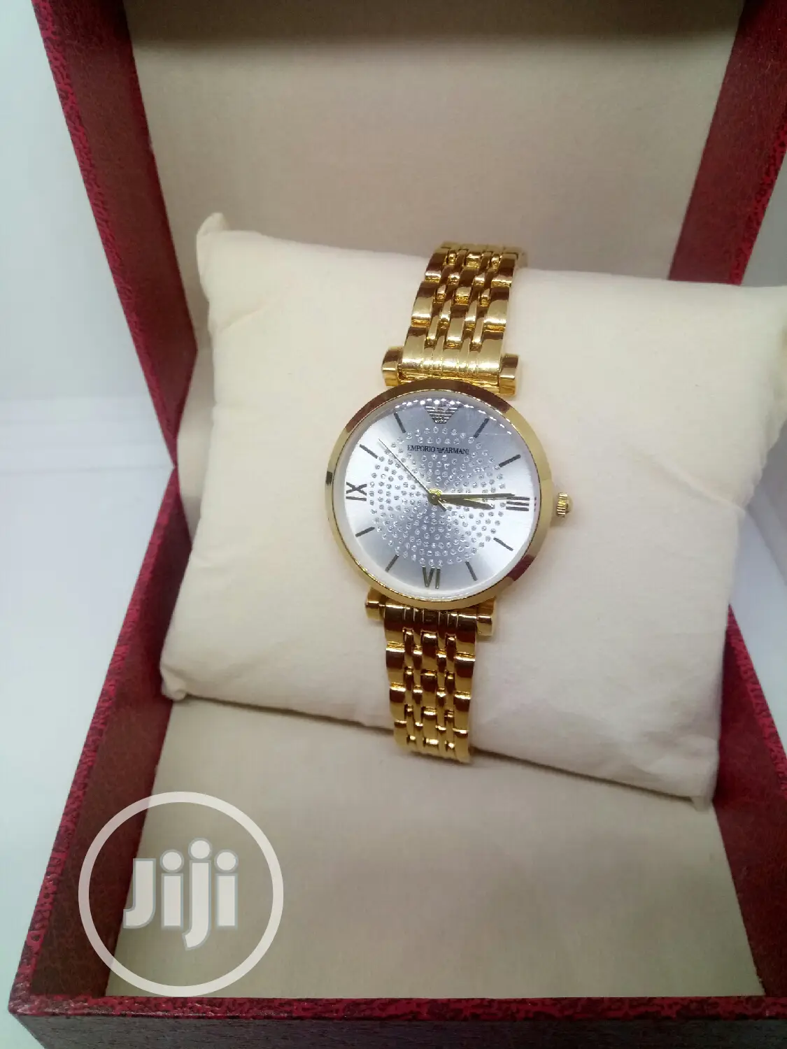 Emporio Armani Ladies Gold Wristwatch 002 - Gold