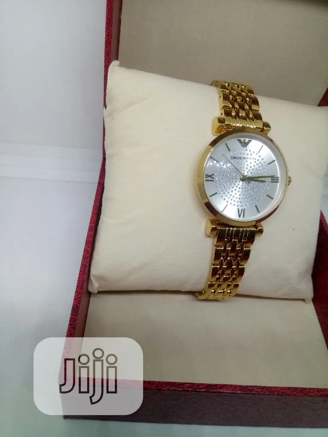 Emporio Armani Ladies Gold Wristwatch 002 - Gold