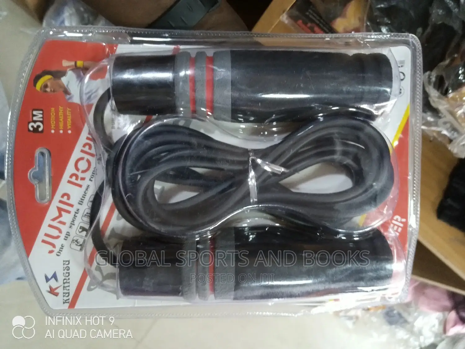 Skipping Rope Chrome Imbedded