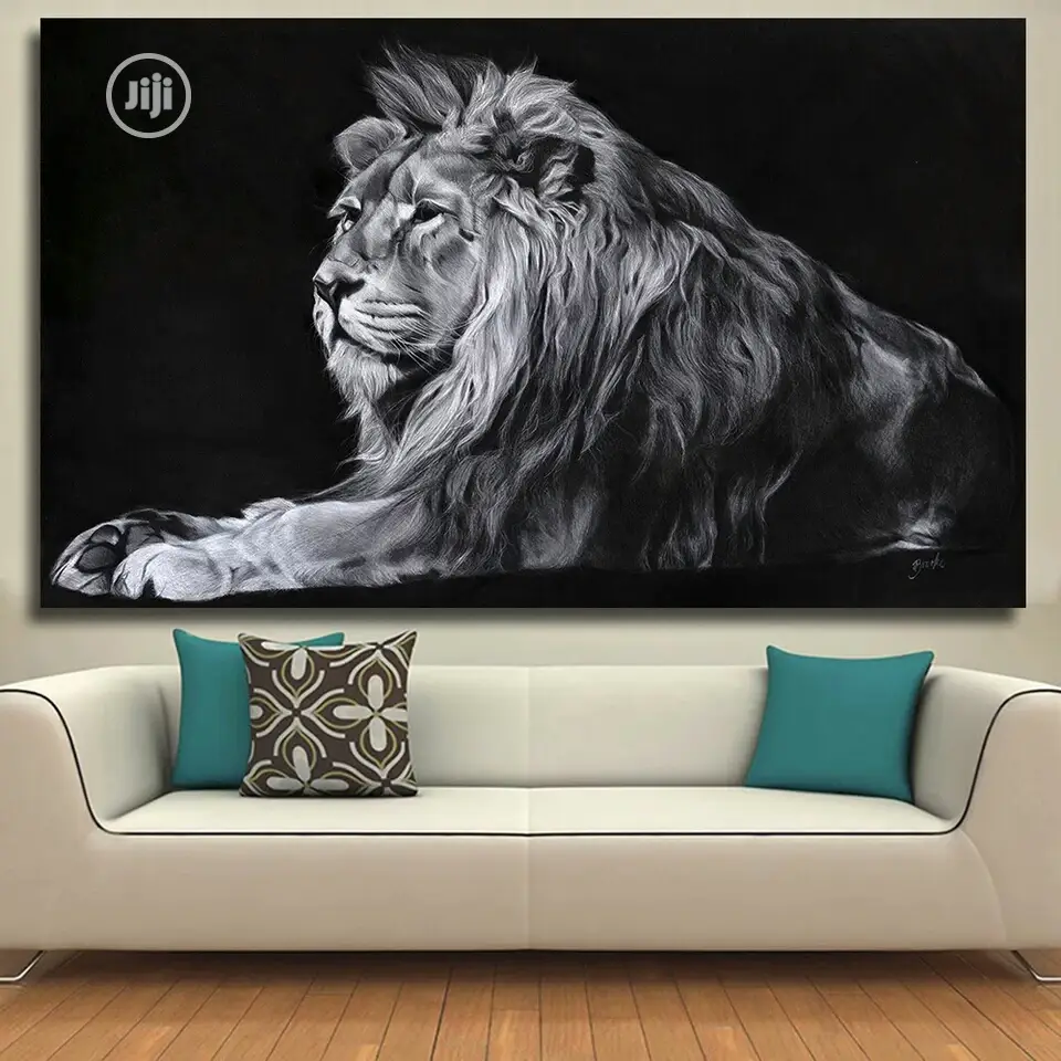 Wall Art Canvas Prints Lion Pictures