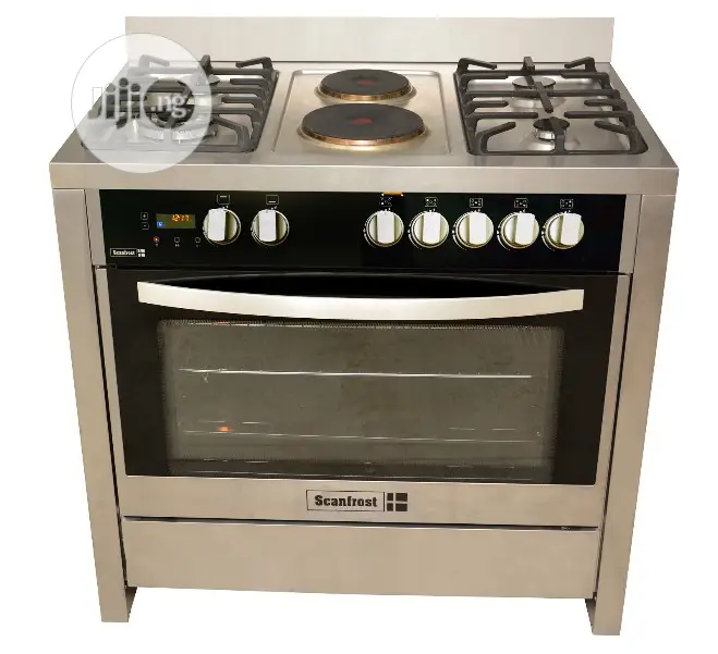 Scanfrost Gas Cooker – Sfck9423 SS