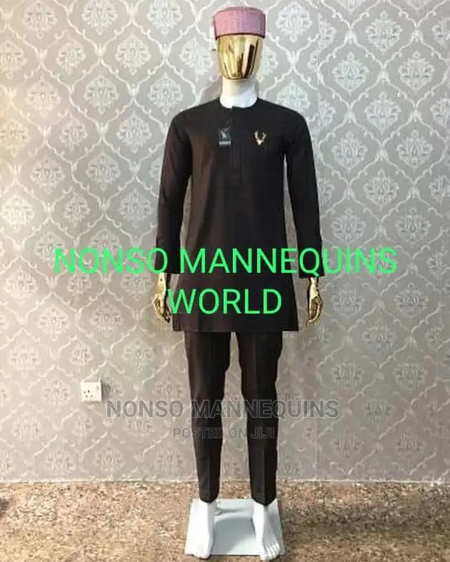 Gold And White Male Mannequins