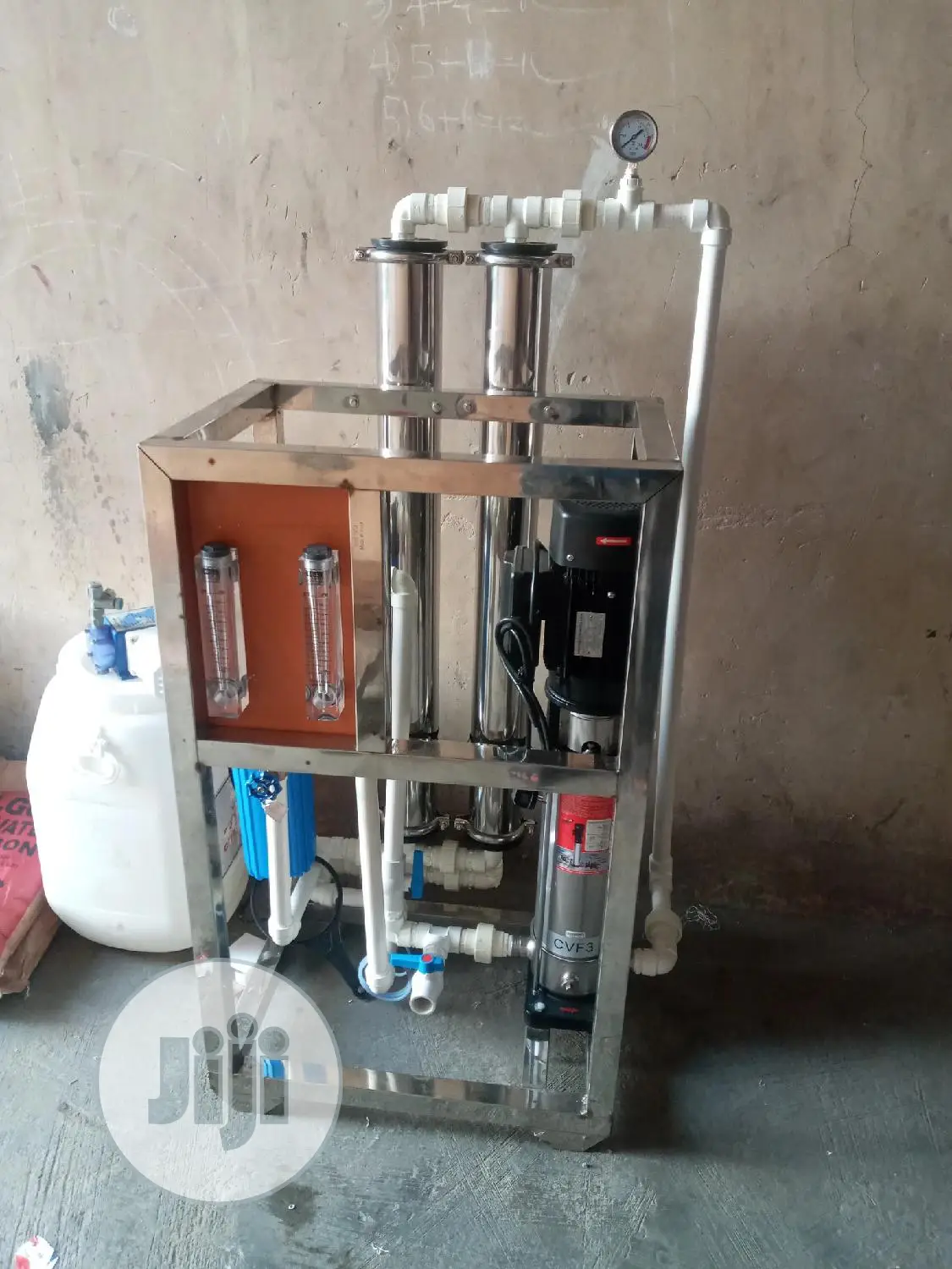 2 Membrane Osmosis Machines R O 500 Liters Per Hour