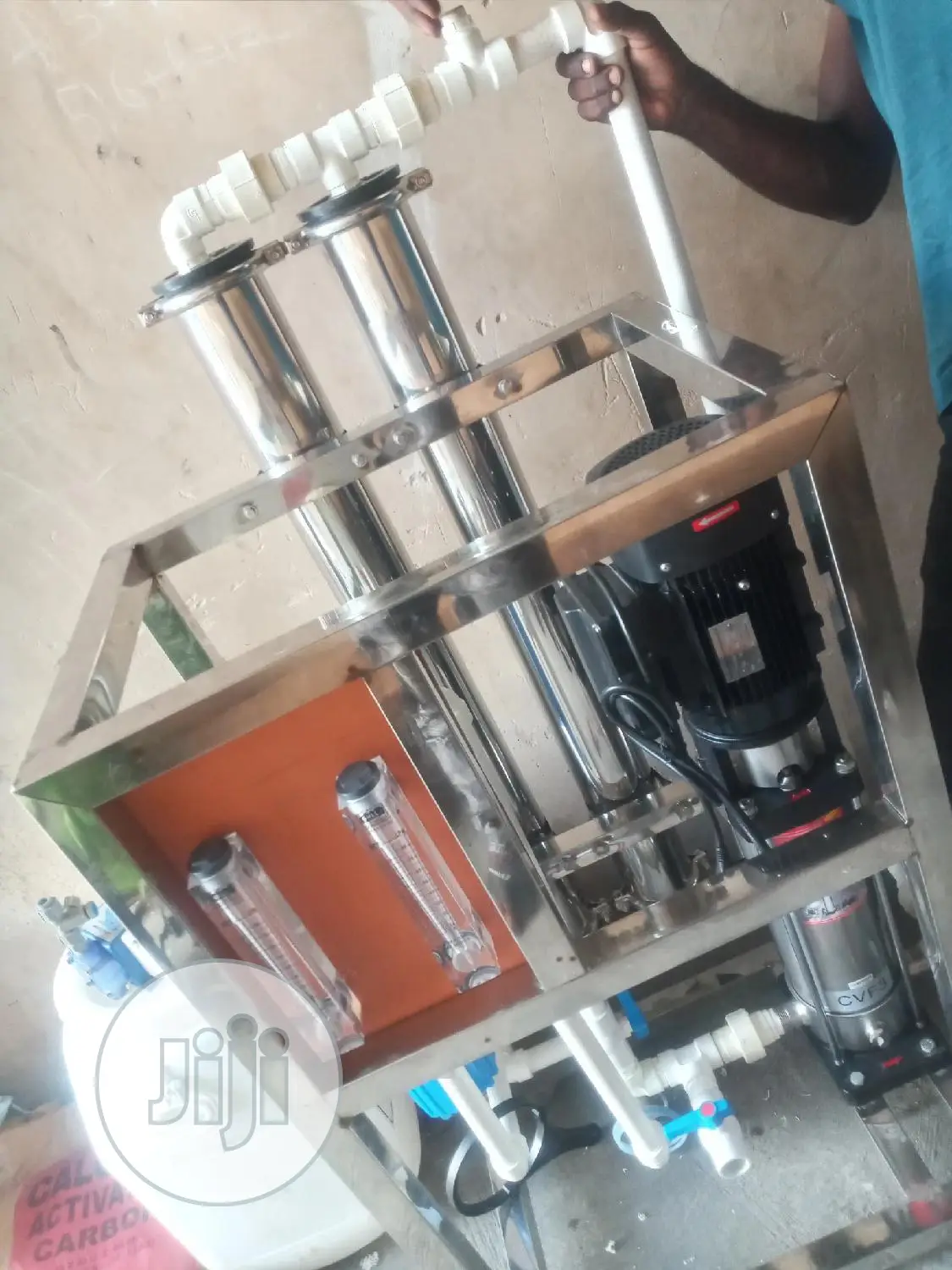 2 Membrane Osmosis Machines R O 500 Liters Per Hour