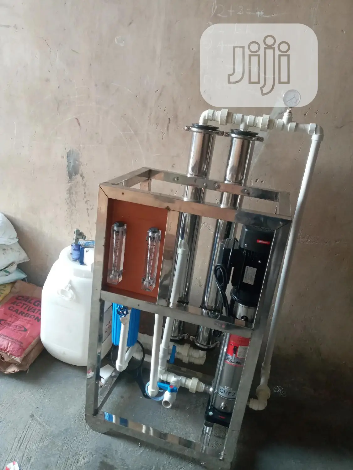 2 Membrane Osmosis Machines R O 500 Liters Per Hour