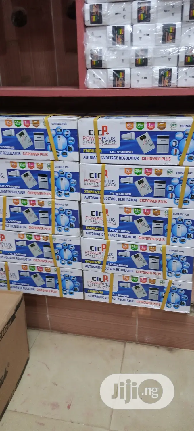 Cic Powerplus 5500wd Automatic Voltage Regulator 3.5hpfora/C