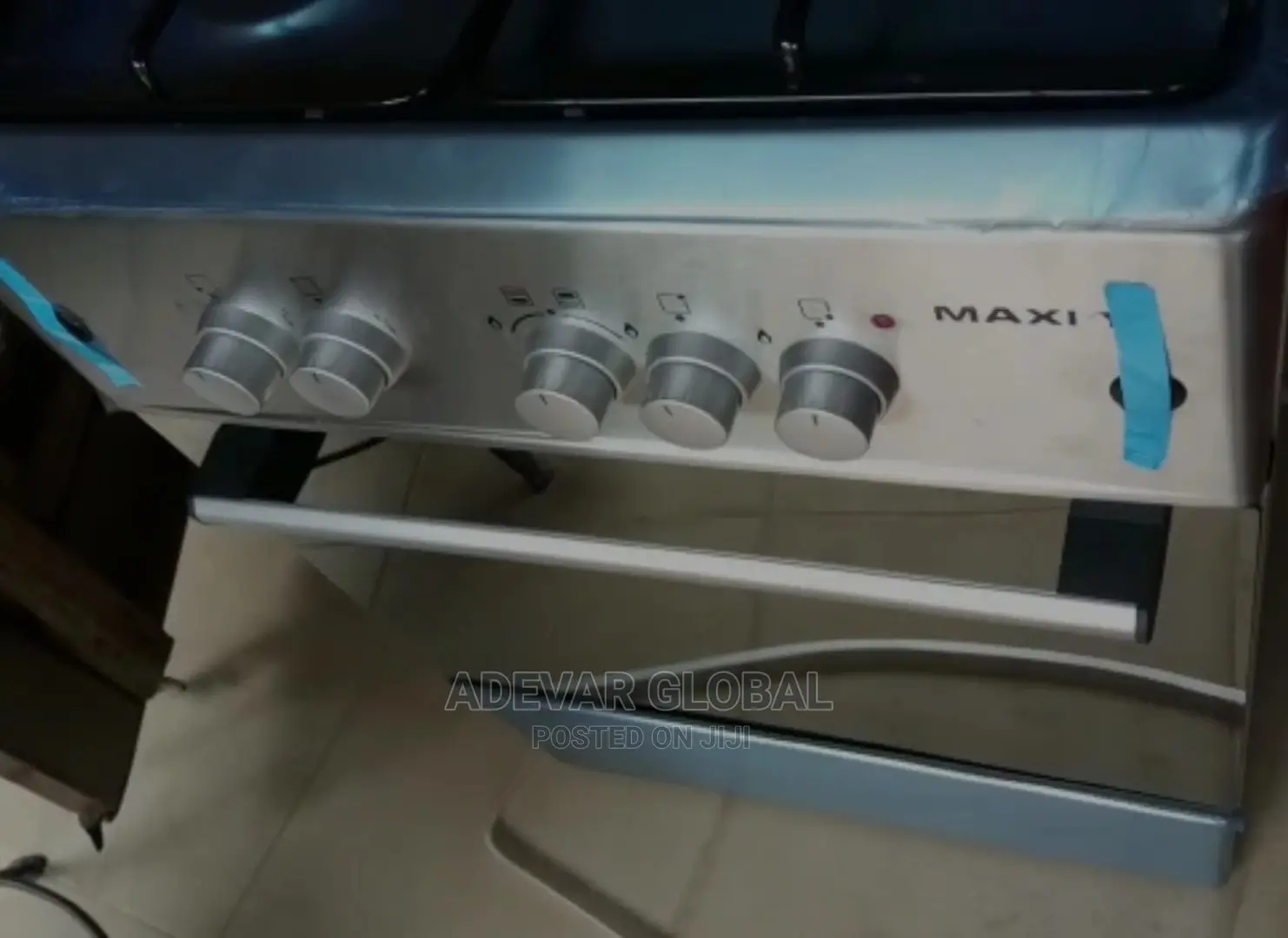 Maxi 4 Burner Gas Cooker 60x60