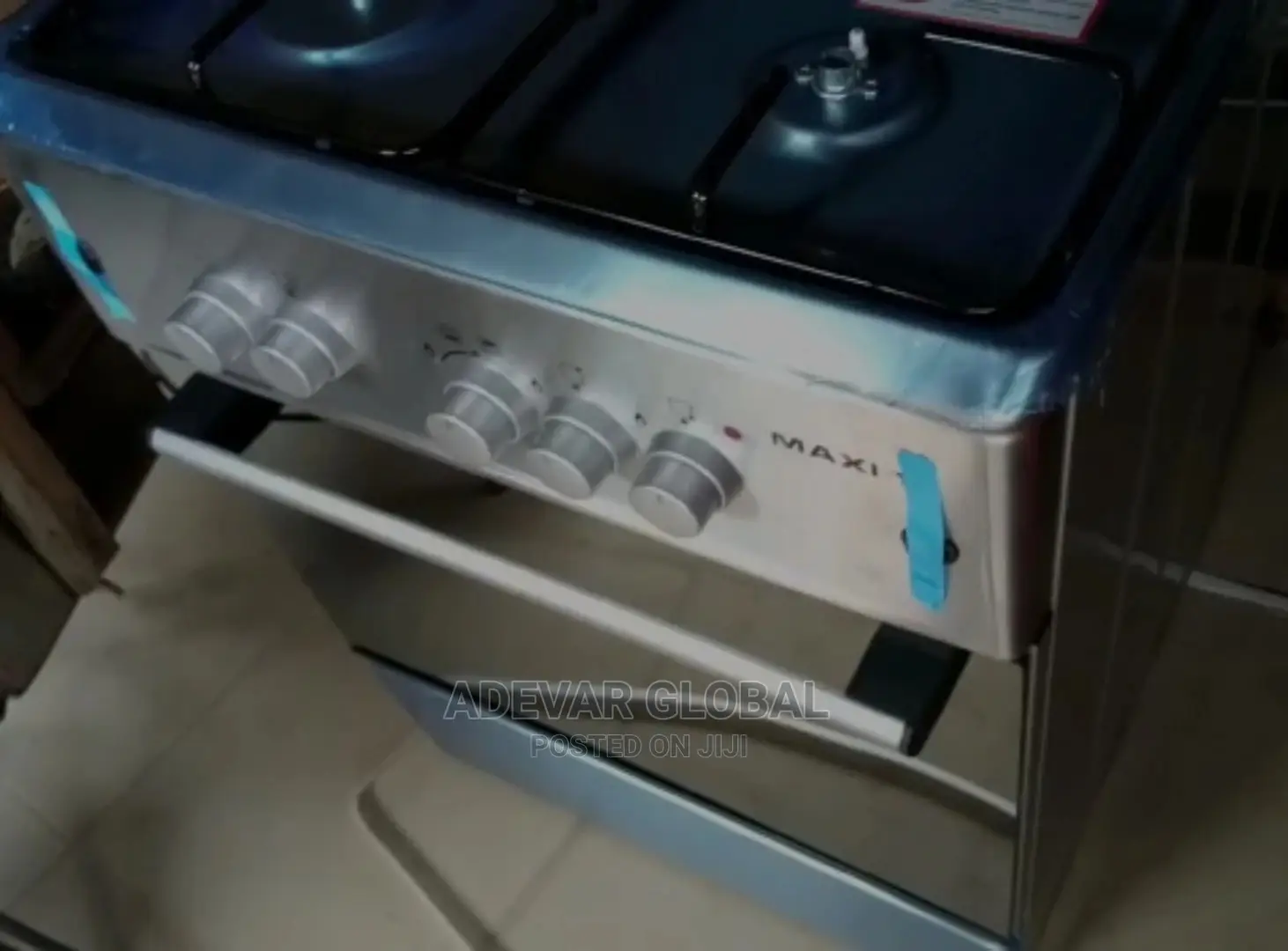 Maxi 4 Burner Gas Cooker 60x60