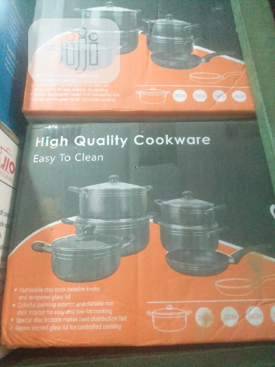 Big Size Non Stick Cooking Pots Complete Set