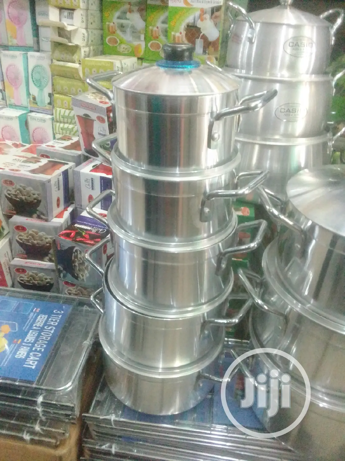 Classic 5pcs Set Aluminium Pot