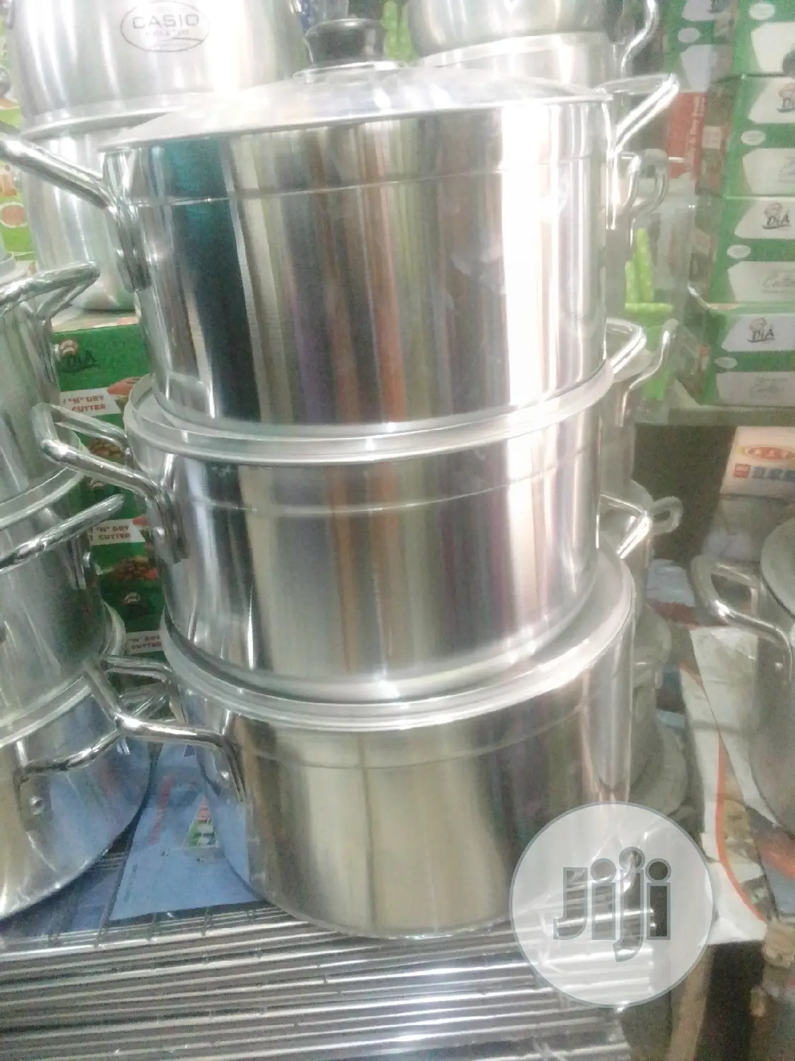 Classic 3pcs Set Aluminium Pot 
Big