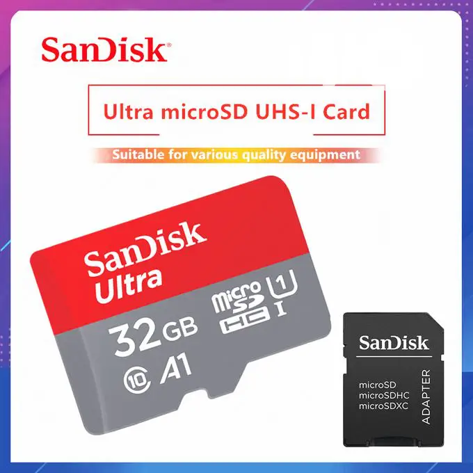 Sandisk A1 Memory Card 32gb Tf Sd Card Class10