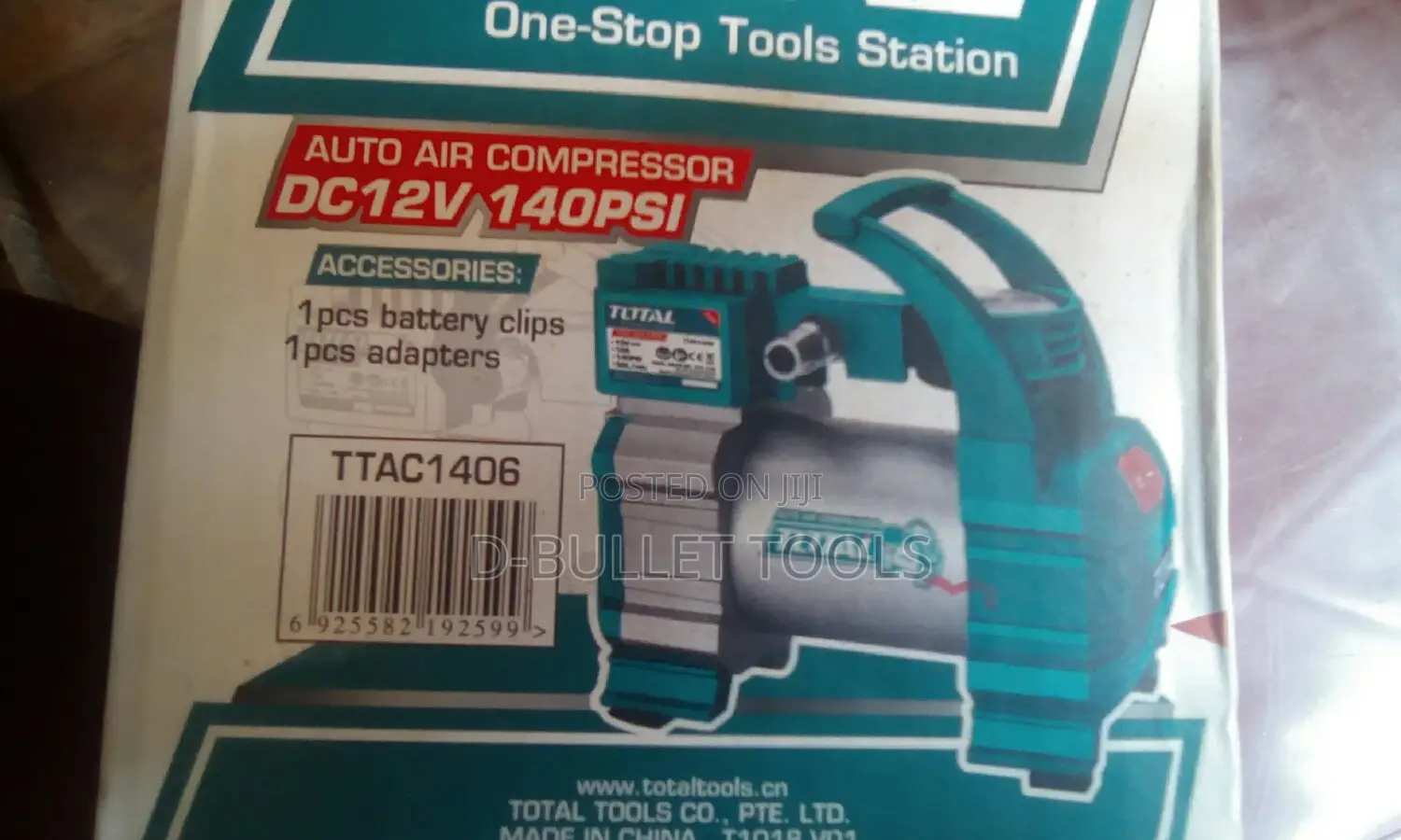 Total Air Compressor Portable Use for Car