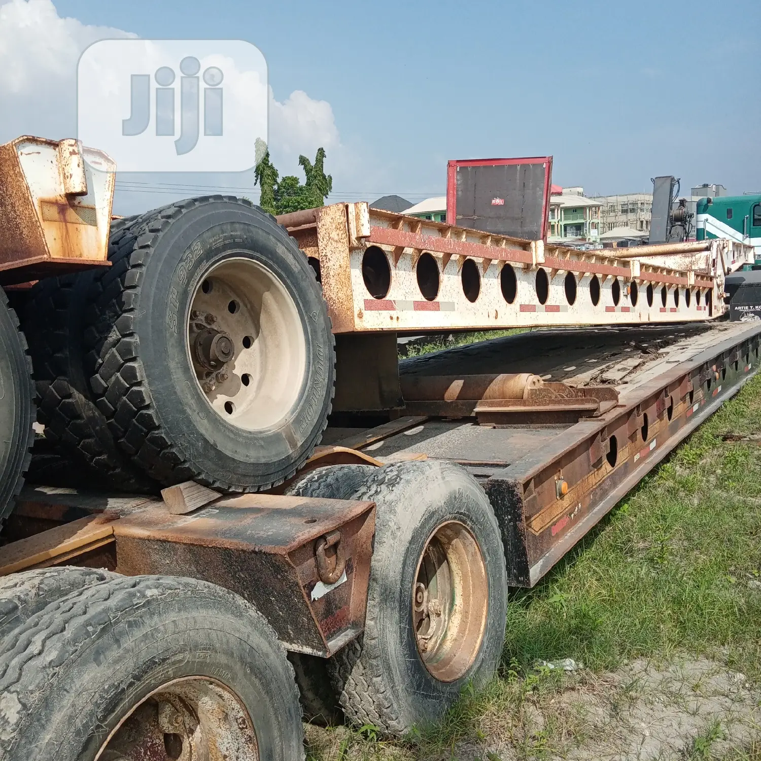 100tons and 75tons Front Loader Lowbed